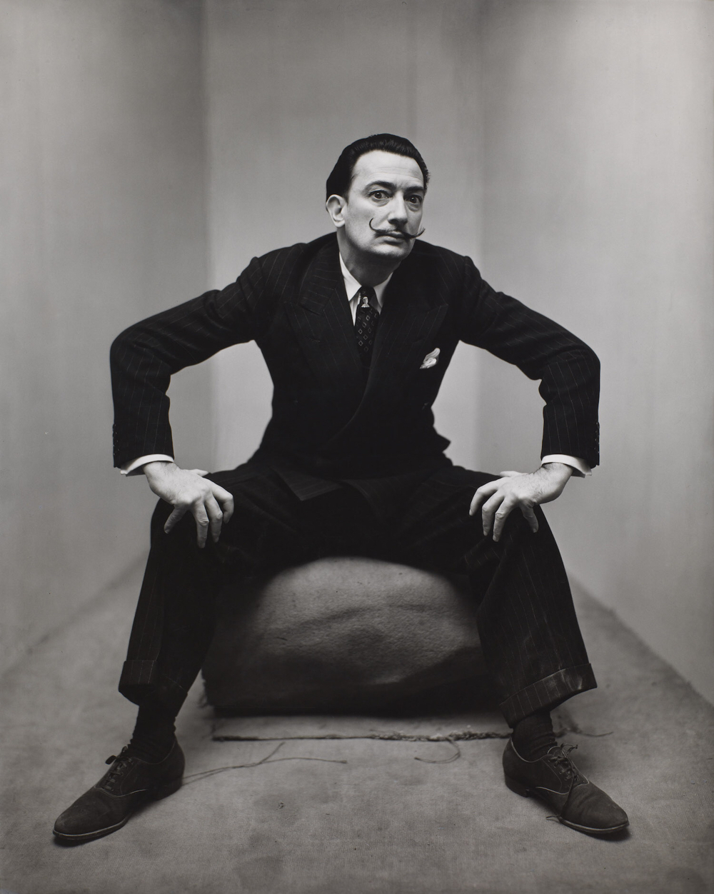 IrvingPenn, SalvadorDali, New York, 1947 © The Irving