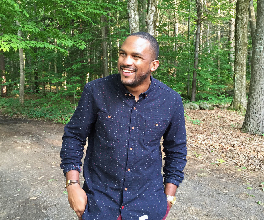 Everette Taylor Smiling During an Interview